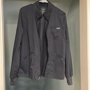 COPY - Small Scrub Jacket. Cherokee Pewter Gray